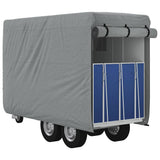 Horse Trailer Cover Grey 376x168x240 cm Non-woven Fabric 4015883