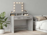 Dressing Table Grey 79 x 41 x 140 cm Engineered Wood 865168