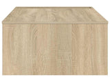 Coffee Table Sonoma Oak 95 x 50 x 34 cm Engineered Wood 8000166