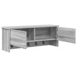 Wall-Mounted Coat Rack with Shelf Grey Sonoma 80 x 20 x 30 cm 874344