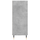 Highboard Concrete Grey 57x35x90 cm Engineered Wood 827224