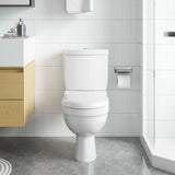 Toilet With Cistern White 240549