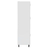 Kitchen Cupboard Lucca High Gloss White Engineered Wood 853869