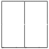 Outdoor Dog Kennel Steel 3.69 m 3097937