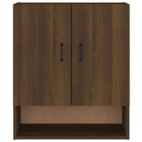 Wall Cabinet Brown Oak 60x31x70 cm Engineered Wood 817590