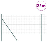 Ground Fix Welded Wire Fence 25 x 1 m PVC-Coated Steel 3350334