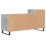 TV Cabinet Concrete Grey 100x35x55 cm Engineered Wood 831328