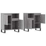 Sideboards 2 pcs Grey Sonoma Engineered Wood 3190139