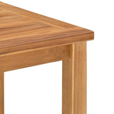 Coffee Table Brown 90 x 50 x 45.5 cm Solid Teak Wood 42002303