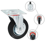 12 pcs Swivel Casters 100 mm 278017
