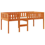 Children's Bed without Mattress Wax Brown 90x200 cm Solid Wood Pine 855017
