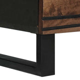 Bathroom Furniture Set with Drawer 3 pcs Brown Engineered Wood 3310053