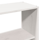 Bed Frame without Mattress White 120x200 cm Solid Wood Pine 3323693