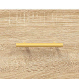 Wall Cabinet Sonoma Oak 80x36.5x35 cm Engineered Wood 830063