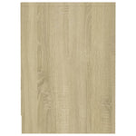 TV Cabinet Sonoma Oak 102x37.5x52.5 cm Engineered Wood 809794