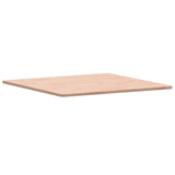 Table Top 70x70x1.5 cm Square Solid Wood Beech 355951