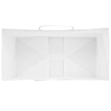 Paper Bags 250 pcs with Handles White 21x11x31 cm 4101616