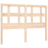 Bed Frame without Mattress 120x200 cm Solid Wood 3194826