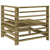 Garden Corner Sofa Impregnated Wood Pine 825610