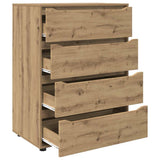 Storage Cabinets Artisan Oak 80 x 48 x 105 cm Engineered Wood 3406234