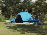 Tipi Tent with Roof Blue 466 x 310 x 240 cm Taffeta 42000958