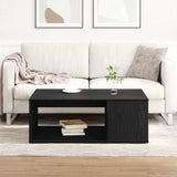 Coffee Table Black Oak 90 x 67 x 33 cm Engineered Wood 862627