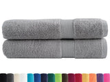 Premium Bath Towels "SOLUND" 2 pcs Grey 100x150 cm 600 gsm 137311
