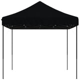 ZNTS Foldable Party Tent Pop-Up Black 410x279x315 cm 4005014