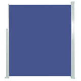 Retractable Side Awning 120 x 300 cm Blue 45361