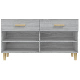 Shoe Cabinet Grey Sonoma 102x35x55 cm Engineered Wood 817568