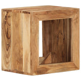 ZNTS Stool 40x30x40 cm Solid Wood Acacia 337837