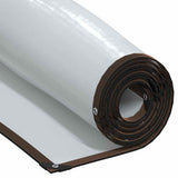 Clear Tarpaulin with Eyelets 6x12 m Polyethylene 4018576
