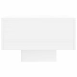 Coffee Table White 100x49.5x31 cm Engineered Wood 833889