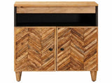 Storage Cabinets Brown 60 x 33.5 x 75 cm Solid Mango Wood 4018941