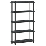 Shelving Unit 5-Tier 100 x 40 x 177 cm PP Anthracite 8011752