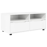 TV Cabinet High Gloss White 100 x 48 x 43 cm Engineered Wood 888931