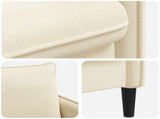 XXL Armchair Cream Velvet 42043555