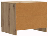 Bedside Cabinet 2 pcs Artisan Oak 43 x 34.5 x 47 cm 895734