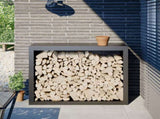 Firewood Rack Anthracite 100x40x80 cm Steel 850977