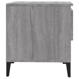 Side Tables 2 pcs Grey Sonoma 50x46x50 cm Engineered Wood 819561