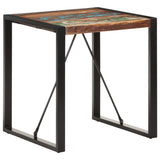 Dining Table 70x70x75 cm Solid Reclaimed Wood 321597