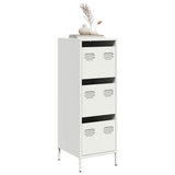 Highboard White 39x35x103.5 cm Steel 851405