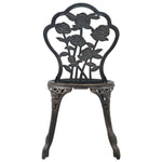 3 Piece Bistro Set Cast Aluminium 47858