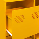 Sideboard Mustard Yellow 135x39x73.5 cm Cold-rolled Steel 3307170