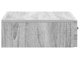 Wall-Mounted Side Table Grey Sonoma 59 x 34.5 x 17 cm 899341
