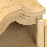 Wardrobe Corona 55x52x170 cm Solid Wood Pine 4002765