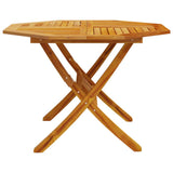Folding Garden Table 110x75 cm Solid Wood Acacia 4004911