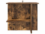 Coffee Table 2 pcs Smoked Oak 40 x 30 x 49 cm Engineered Wood 8001072