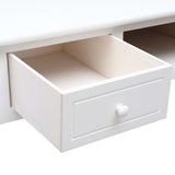 Writing Desk White 110x45x76 cm Wood 284157