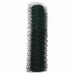 Hexagon Fence Green 0.6 x 100 m Steel 42005452